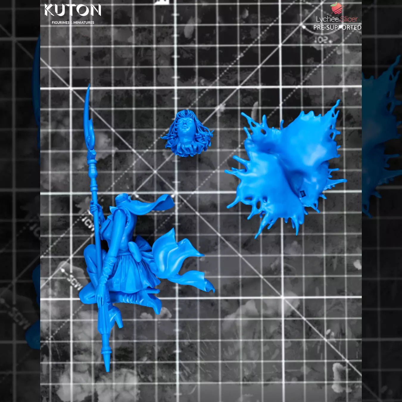 Sailor Moon Saturn (Hotaru Tomoe) - 3D Printed Model Kit - Fan Art