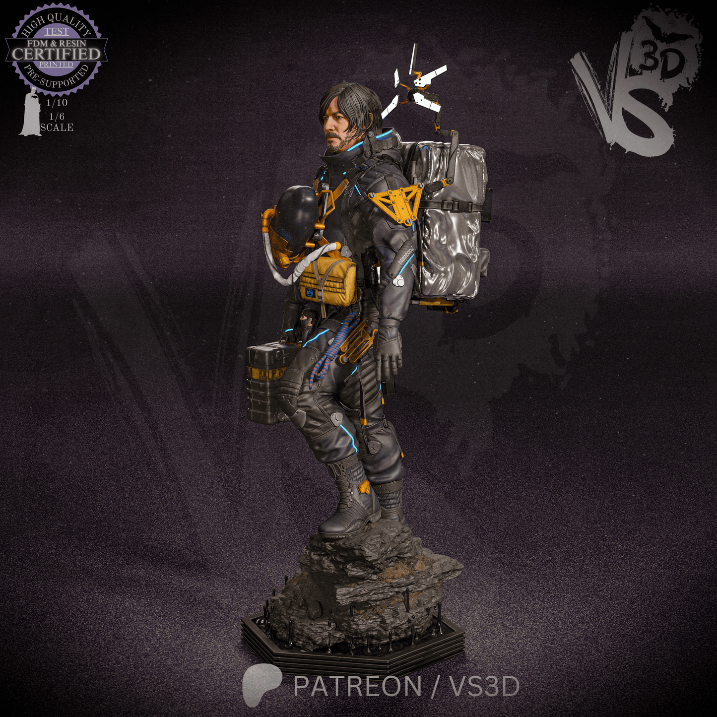 Sam Porter Bridges (Death Stranding) - Fan Art - 3D Print Kit