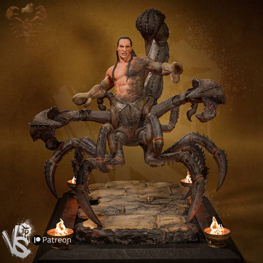 Scorpion King - Fan Art - 3D Print Kit - 1:10