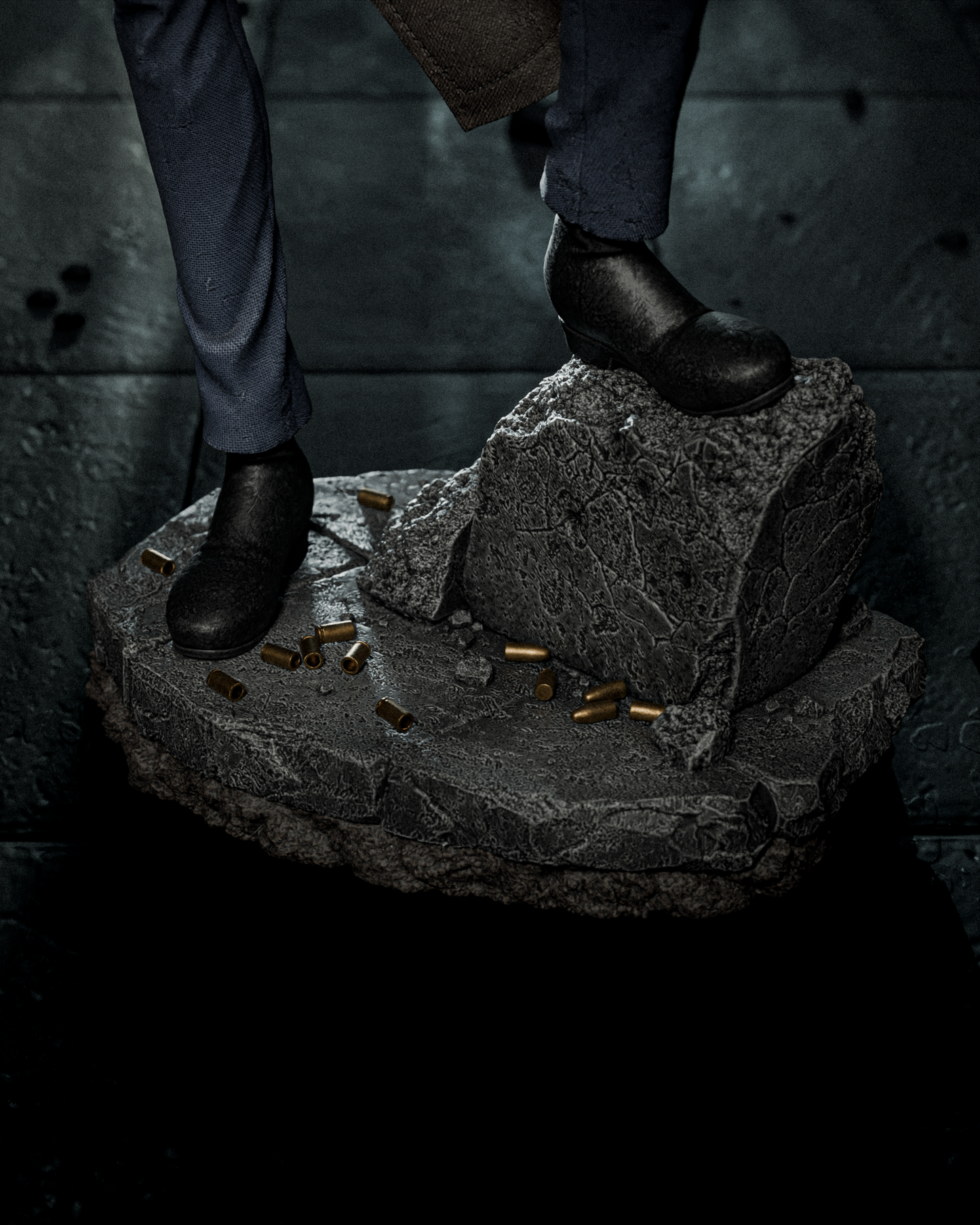 Spike Cowboy Bebop - 3D Printed Statue 6 and 9 Scale