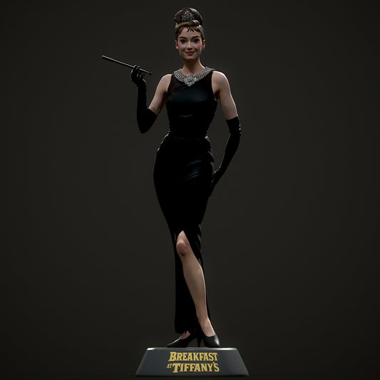 Tiffany - Breakfast at Tiffanys - 3d Printed Model Sculpture