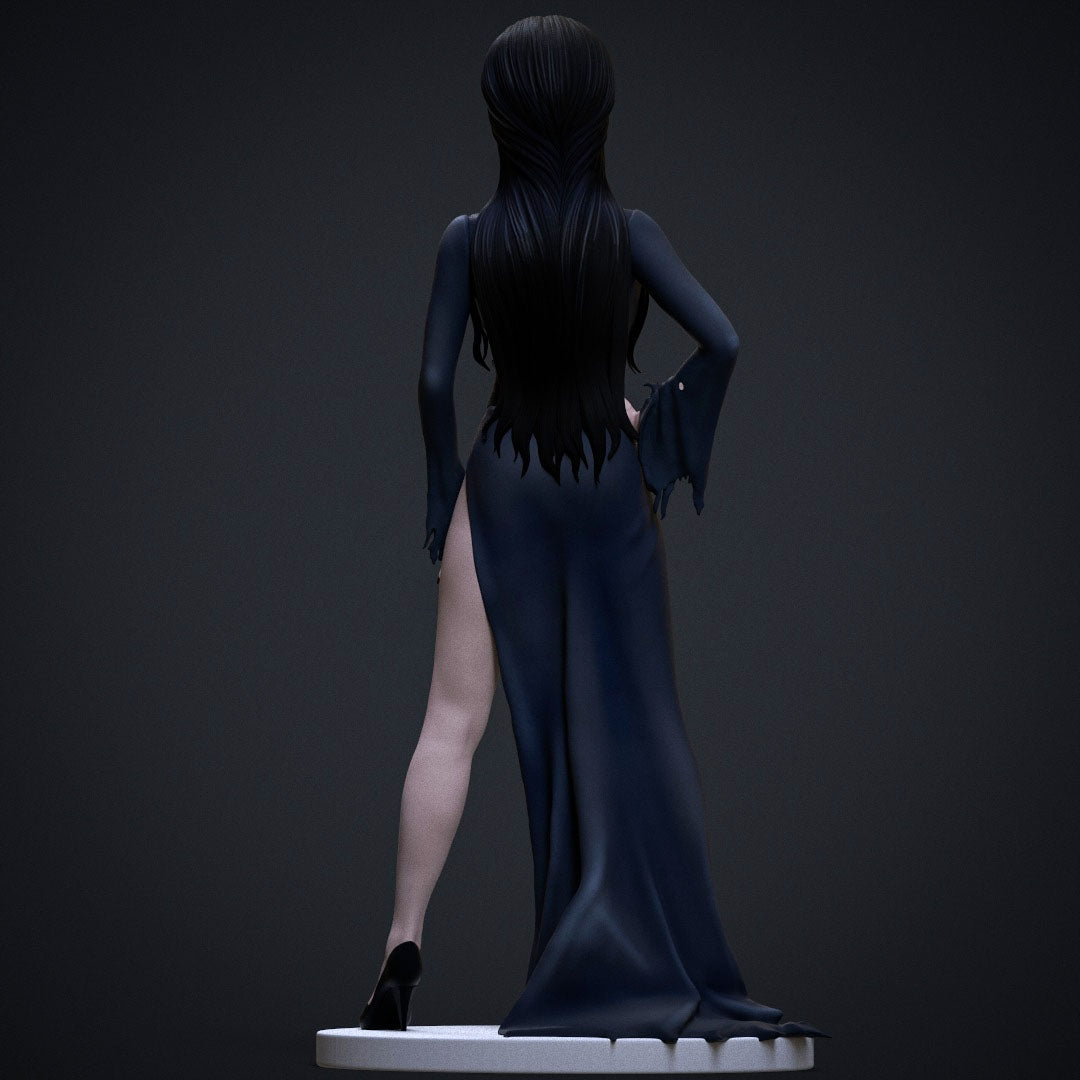 Elvira -3D Printed Statue 244mm Model Kit