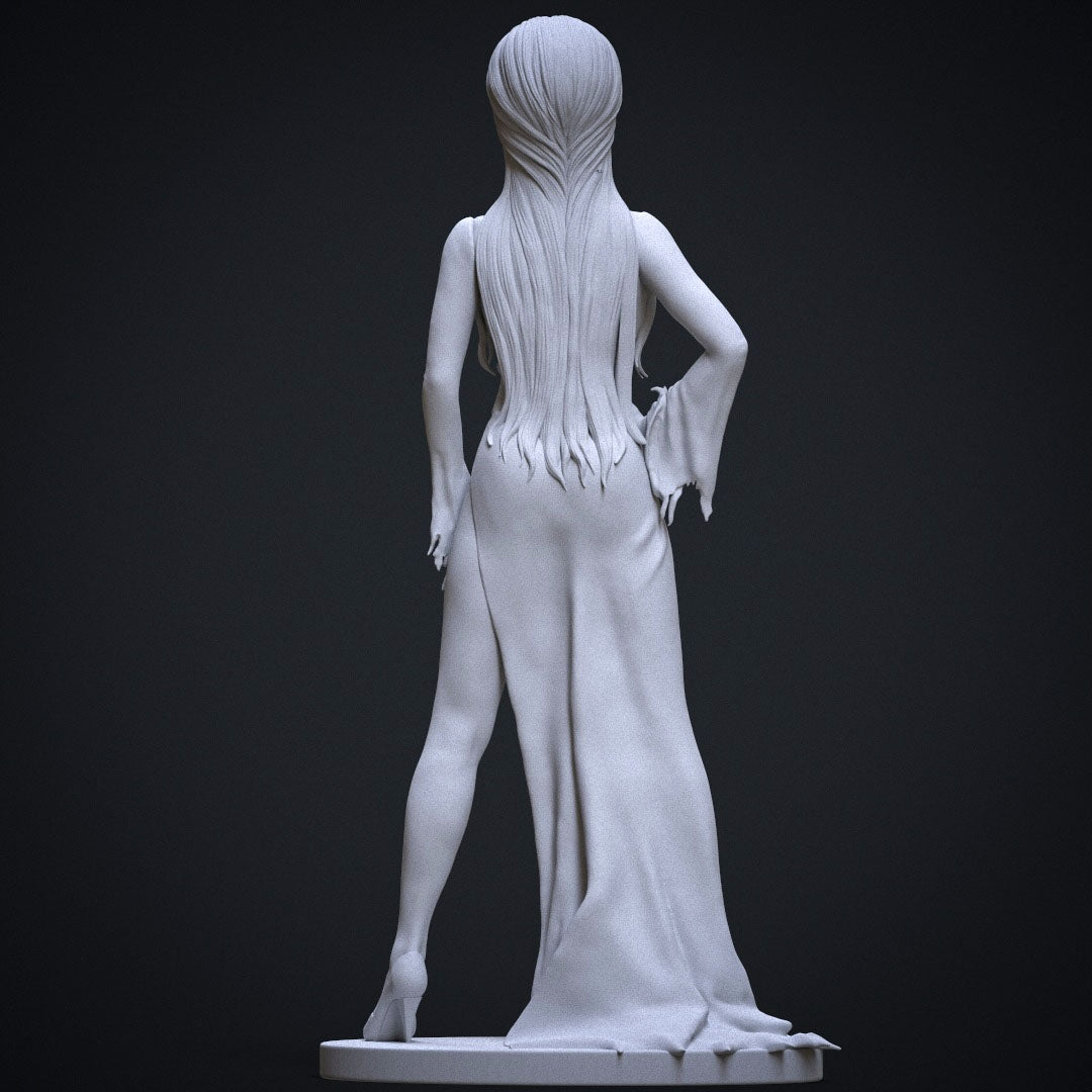 Elvira -3D Printed Statue 244mm Model Kit