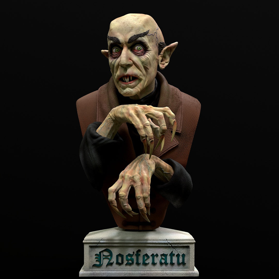 Nosferatu - 3D printed Model Statue / Bust