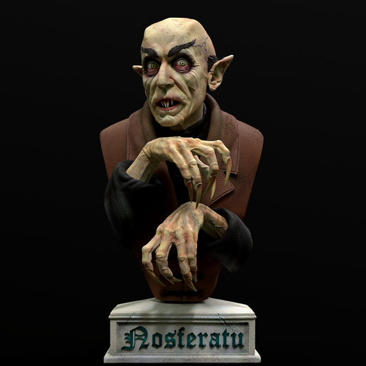 Nosferatu - 3D printed Model Statue / Bust