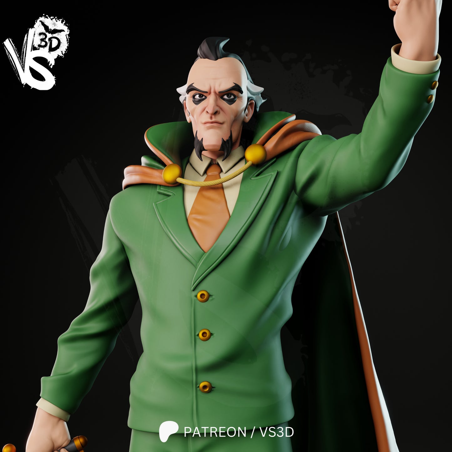 Ra's al Ghul (Batman) - Fan Art - 3D Print Kit