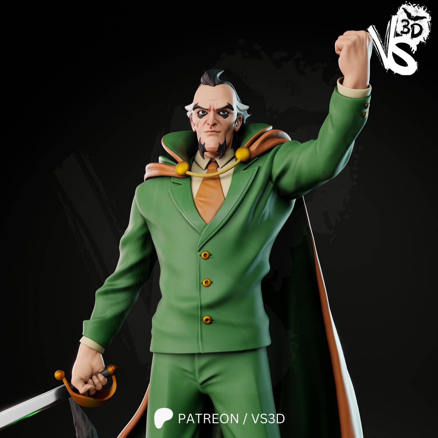 Ra's al Ghul (Batman) - Fan Art - 3D Print Kit