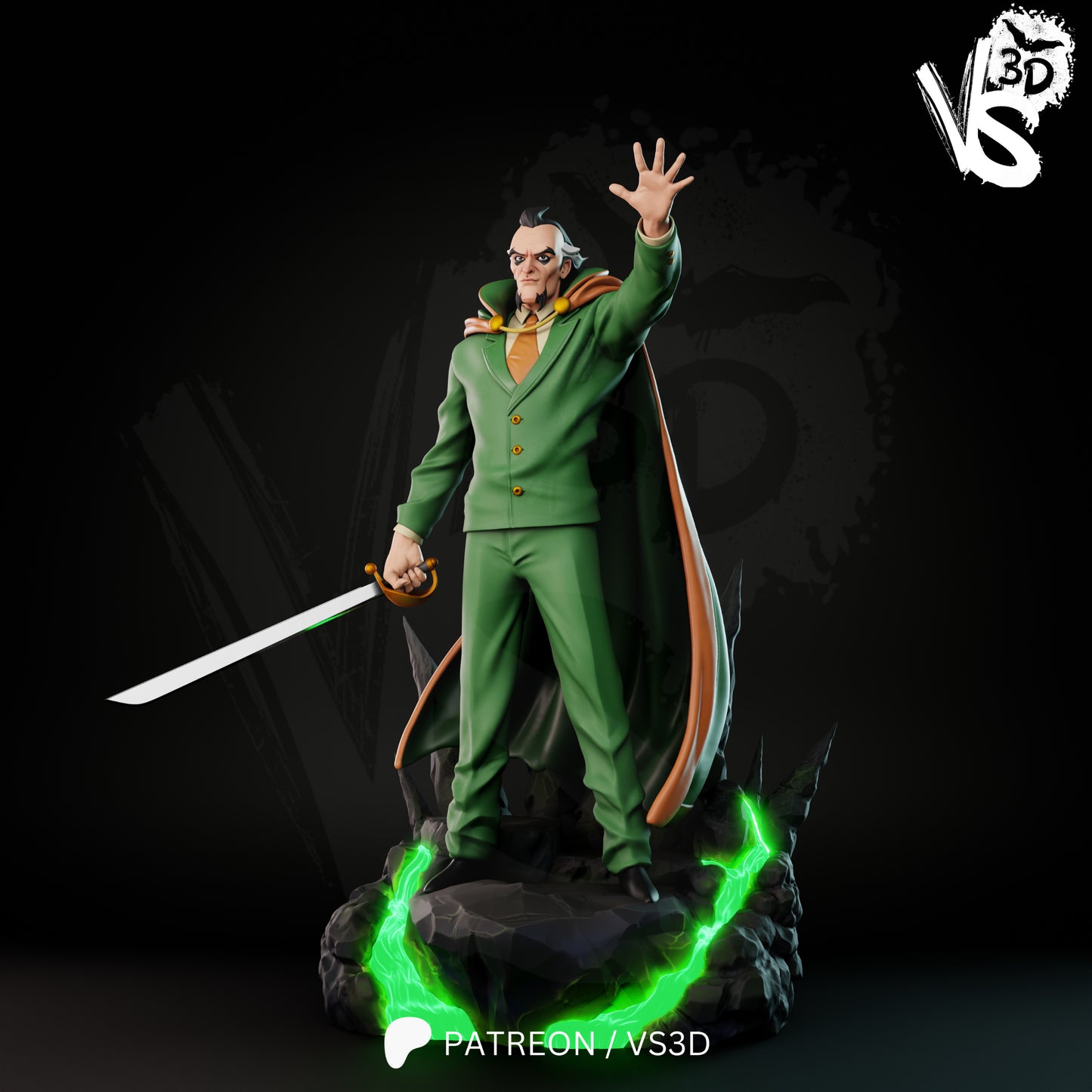 Ra's al Ghul (Batman) - Fan Art - 3D Print Kit