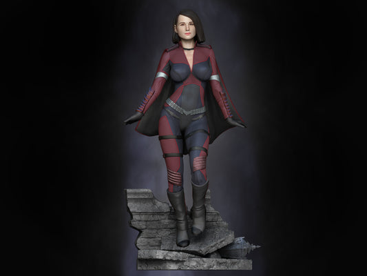 Stormfront (The Boys) 3D Print model - Fan Art - 180mm SFW/NSFW
