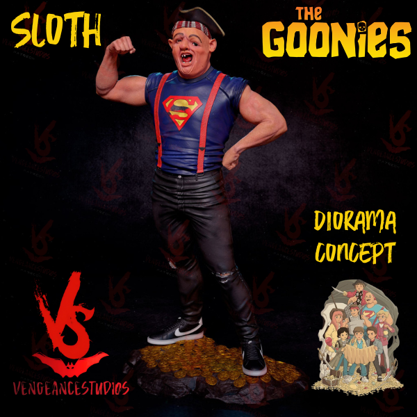 The Goonies 3D Printed Kit - 10 Scale/ 6 Scale - Unpainted / Unassembled Statue