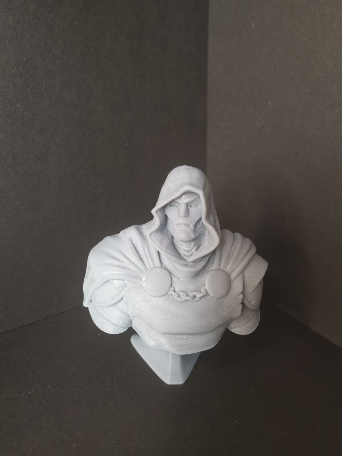 Doctor Doom (Marvel) Bust Fan Art - 3D Printed - 4" to 7" (101mm to 173mm)