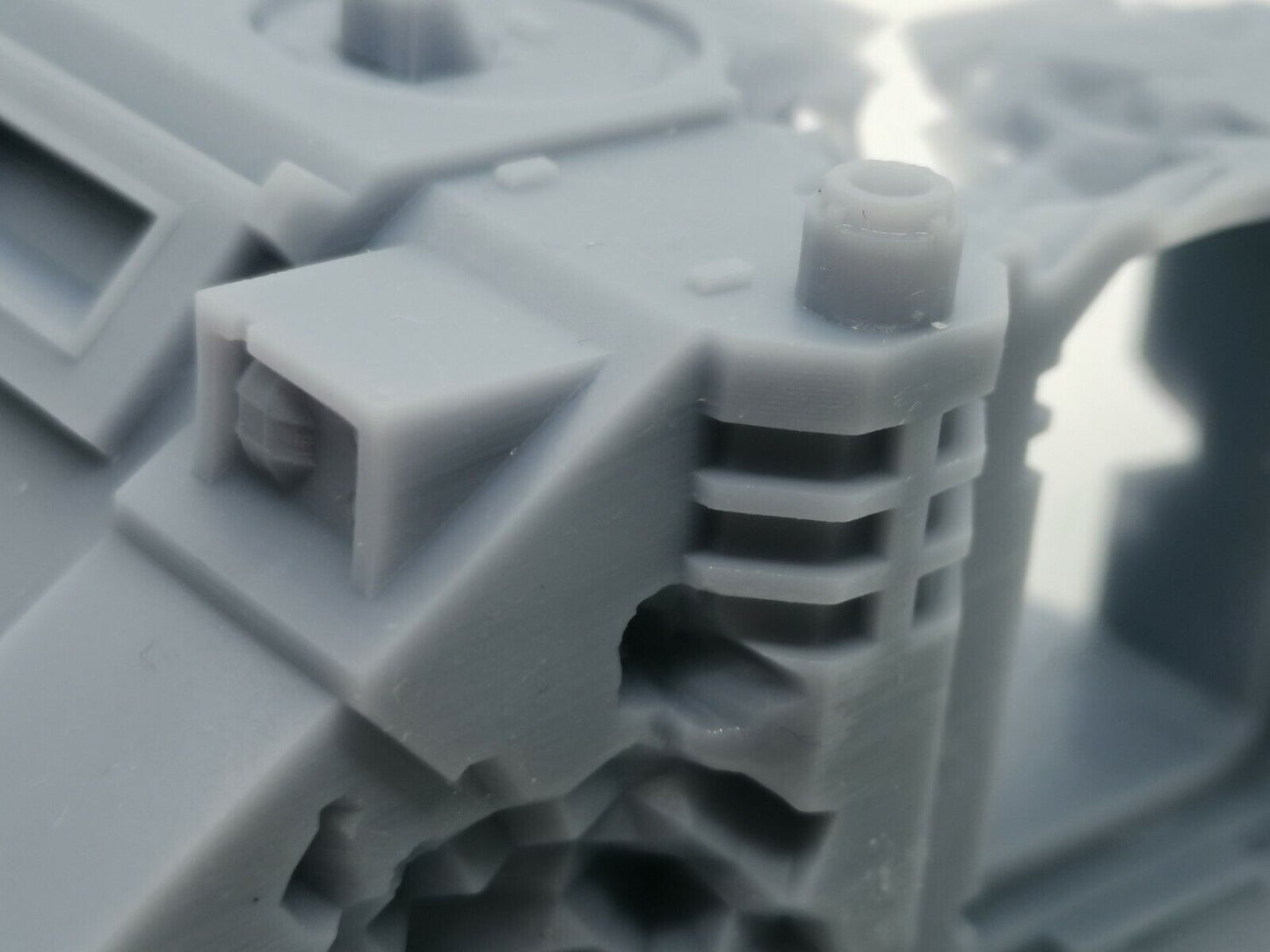 Rhino Wreck Terrain 28mm Miniature Scenery - compatible with Warhammer 40k etc