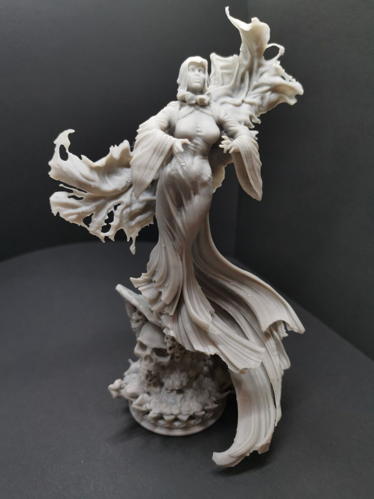 Lady Death Statue (3D Printed) Fan Art 4" to 19" (102mm to 482mm)