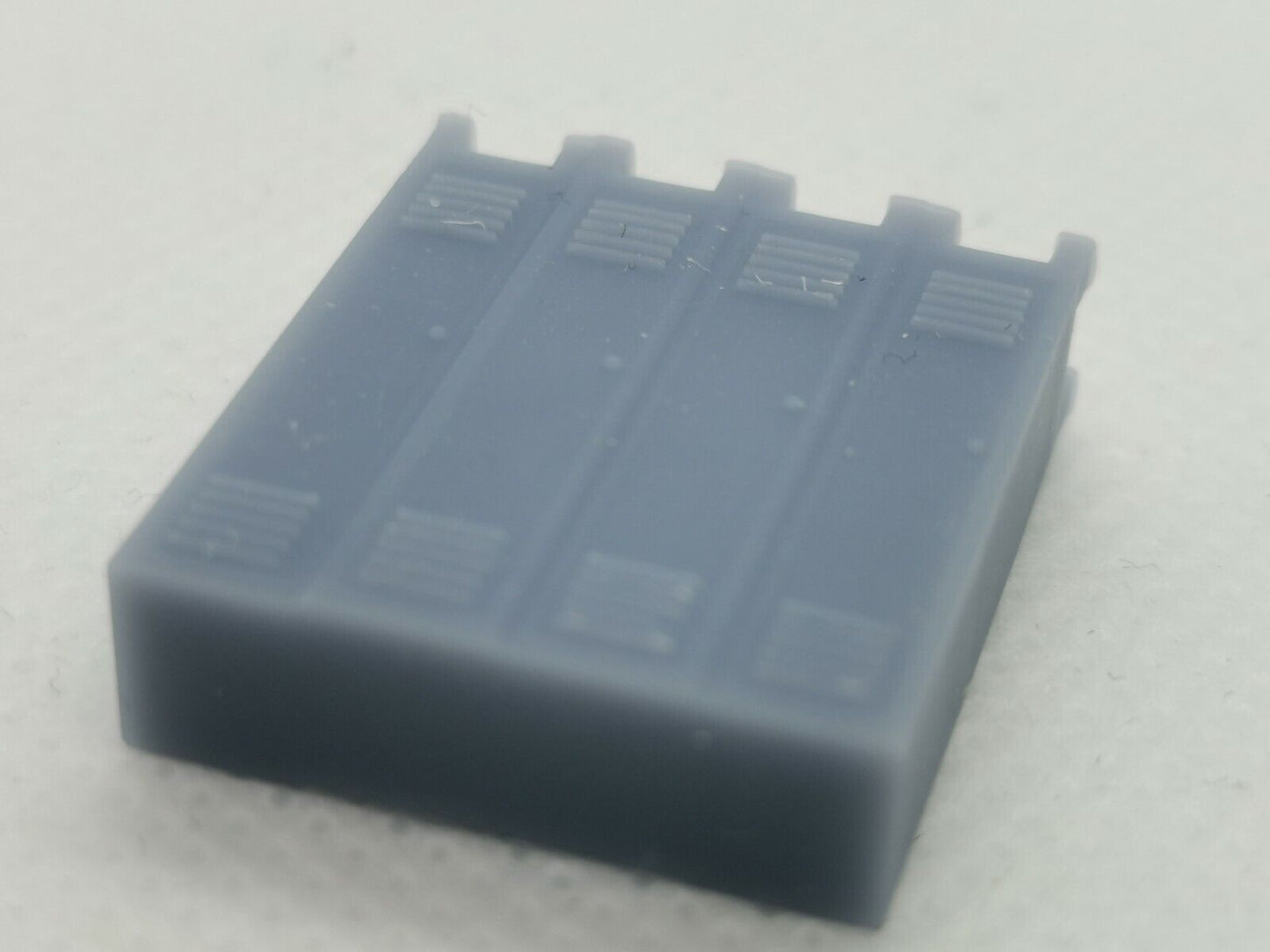 6 sets of 4 OO Scale Lockers - (24).  High Quality Print - no sanding required