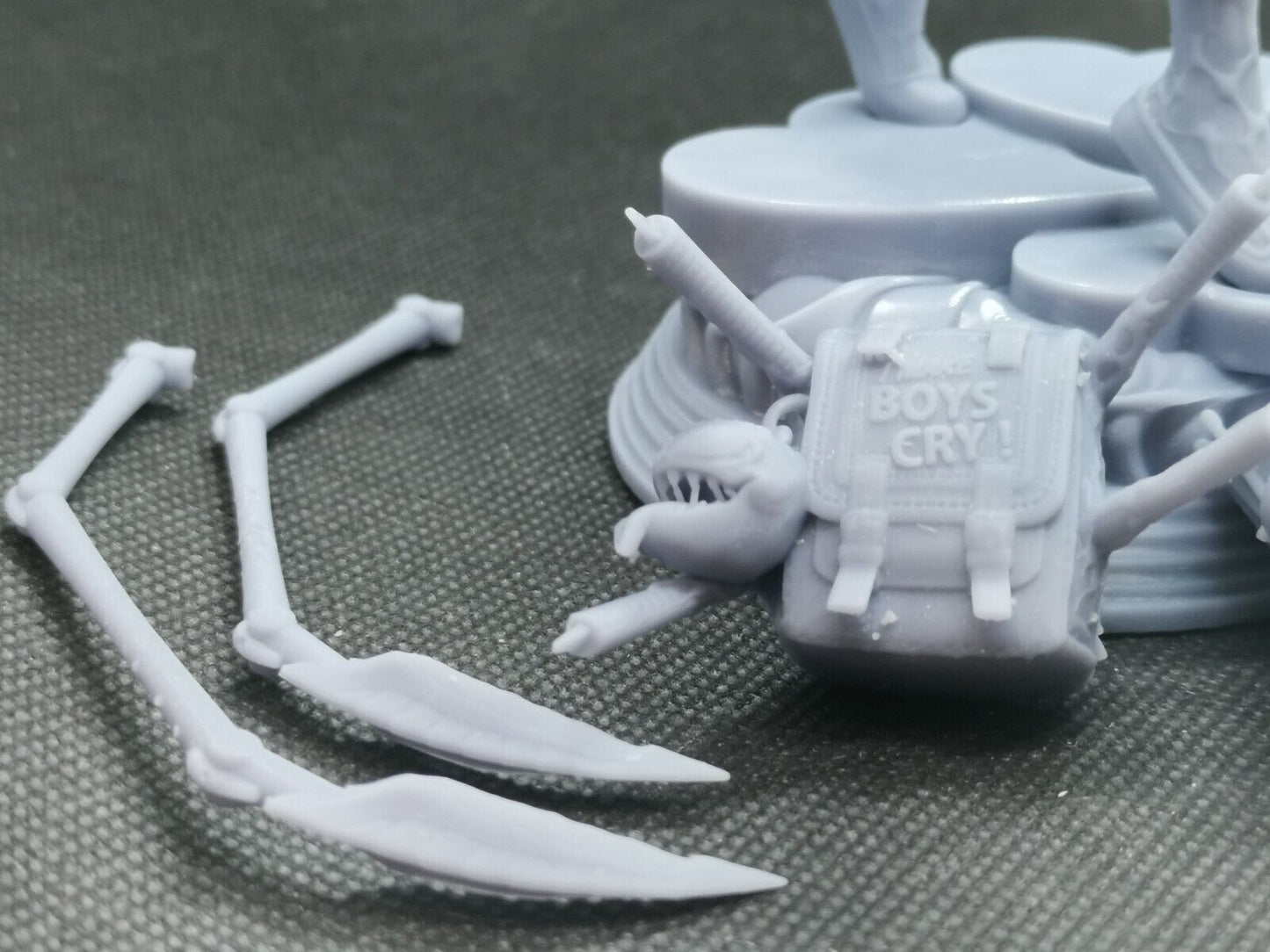 Gwenom Statue (3D Printed) Fan Art - ready to paint