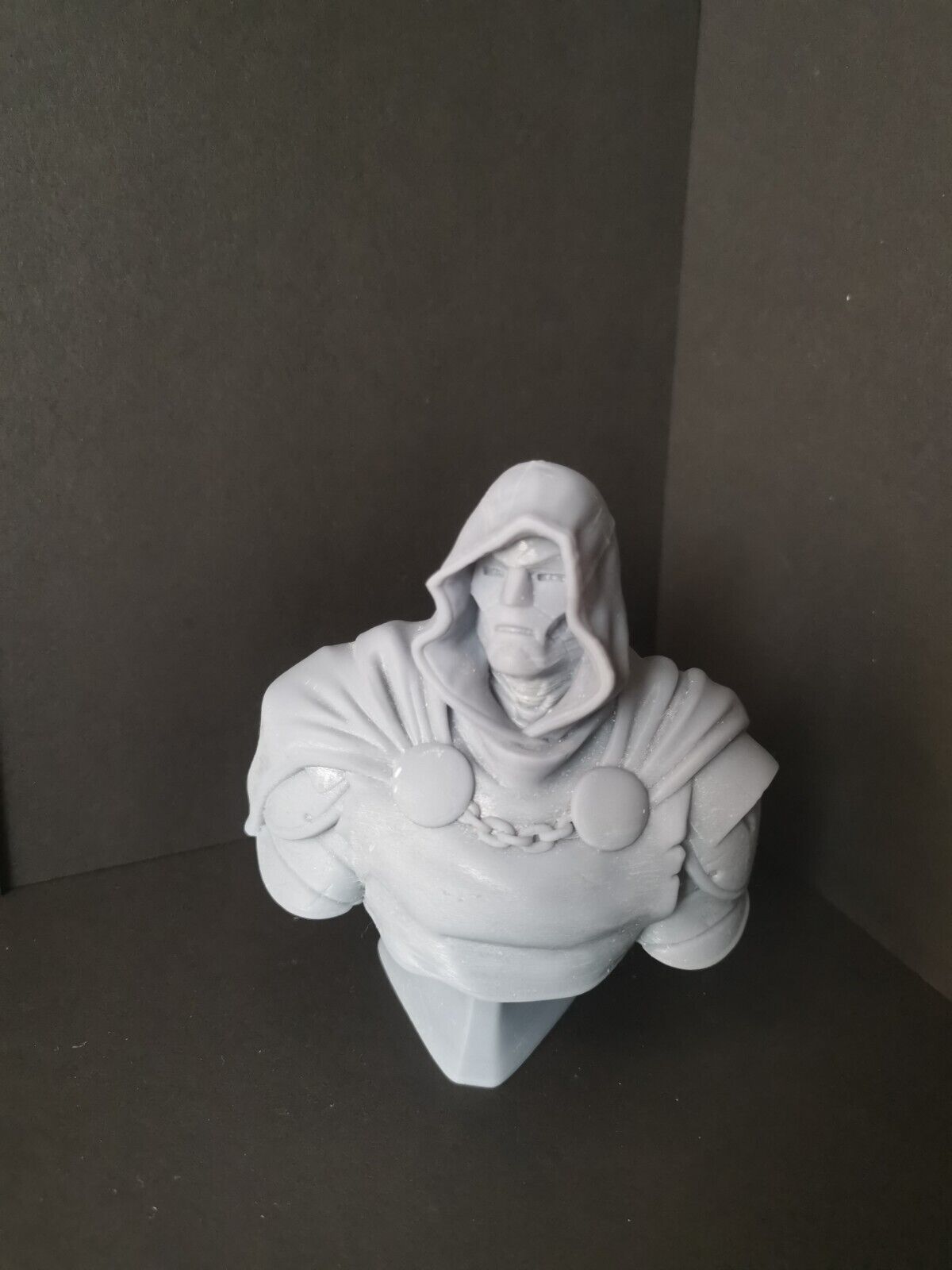Doctor Doom (Marvel) Bust Fan Art - 3D Printed - 4" to 7" (101mm to 173mm)