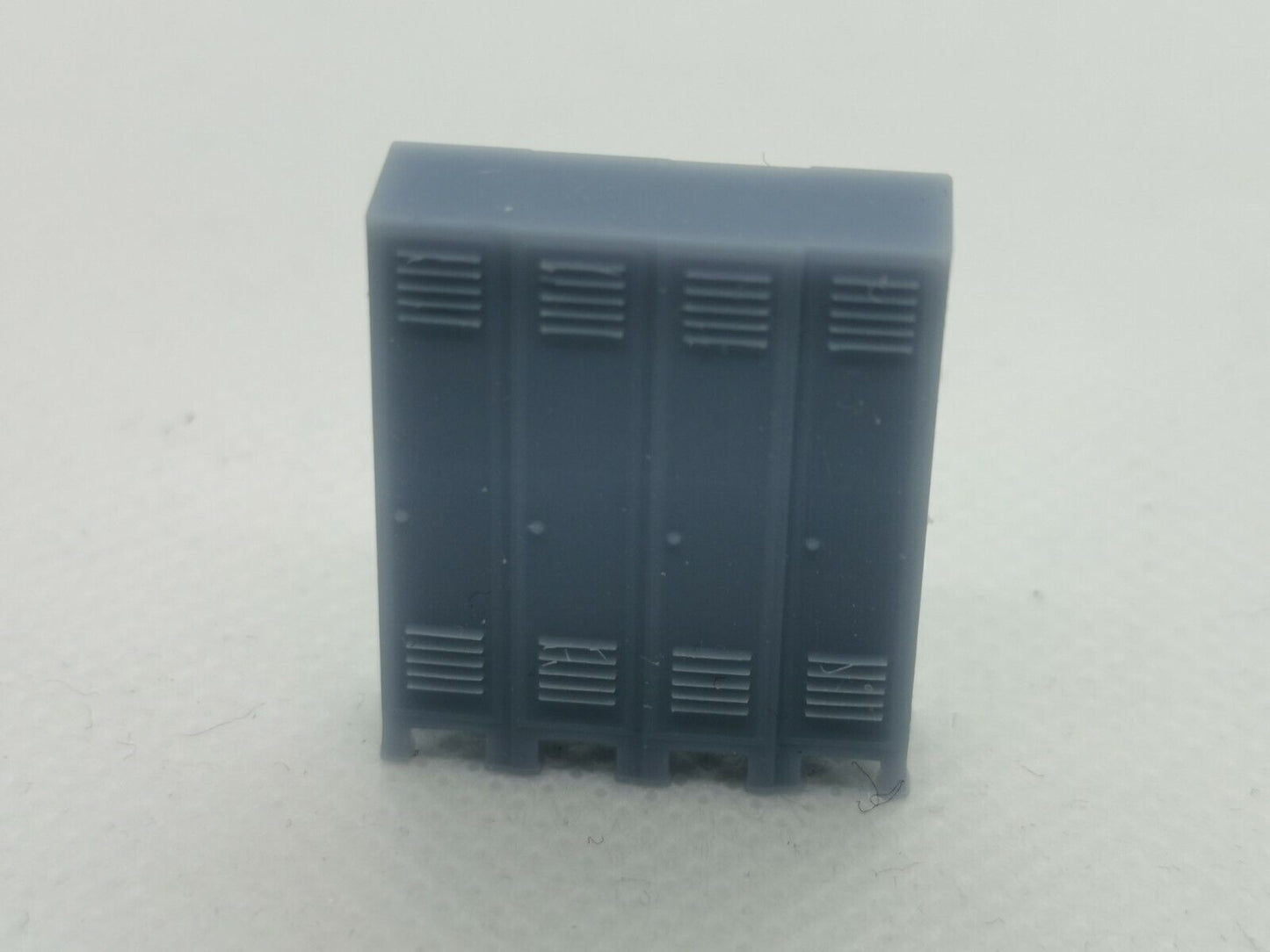 6 sets of 4 OO Scale Lockers - (24).  High Quality Print - no sanding required