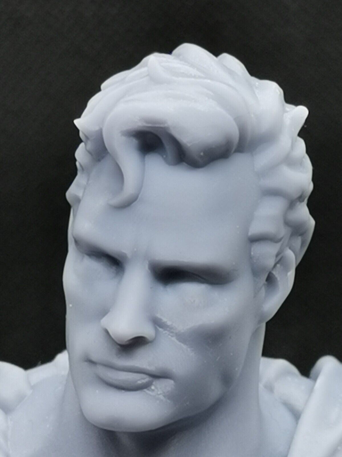 Superman Bust (fan art) Figurine 3d Resin Printed - High Quality - 5" (125mm)