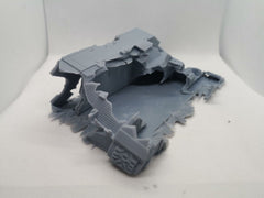 Land Raider Wreck Terrain 28mm Miniature Scenery - compatible with WH 40k etc