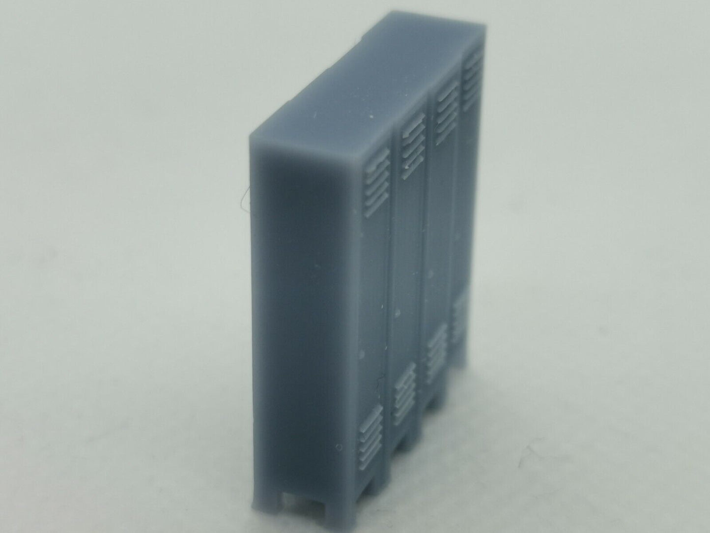 6 sets of 4 OO Scale Lockers - (24).  High Quality Print - no sanding required