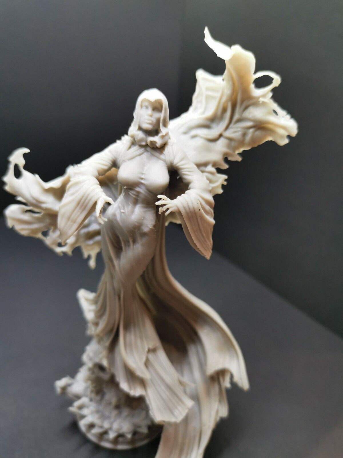 Lady Death Statue (3D Printed) Fan Art 4" to 19" (102mm to 482mm)