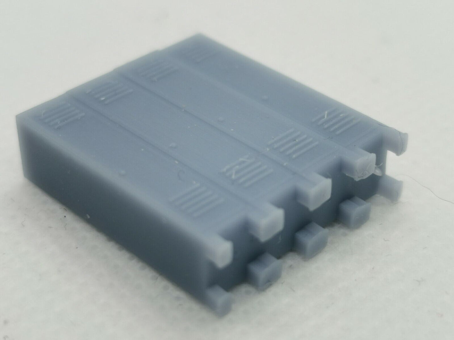 6 sets of 4 OO Scale Lockers - (24).  High Quality Print - no sanding required