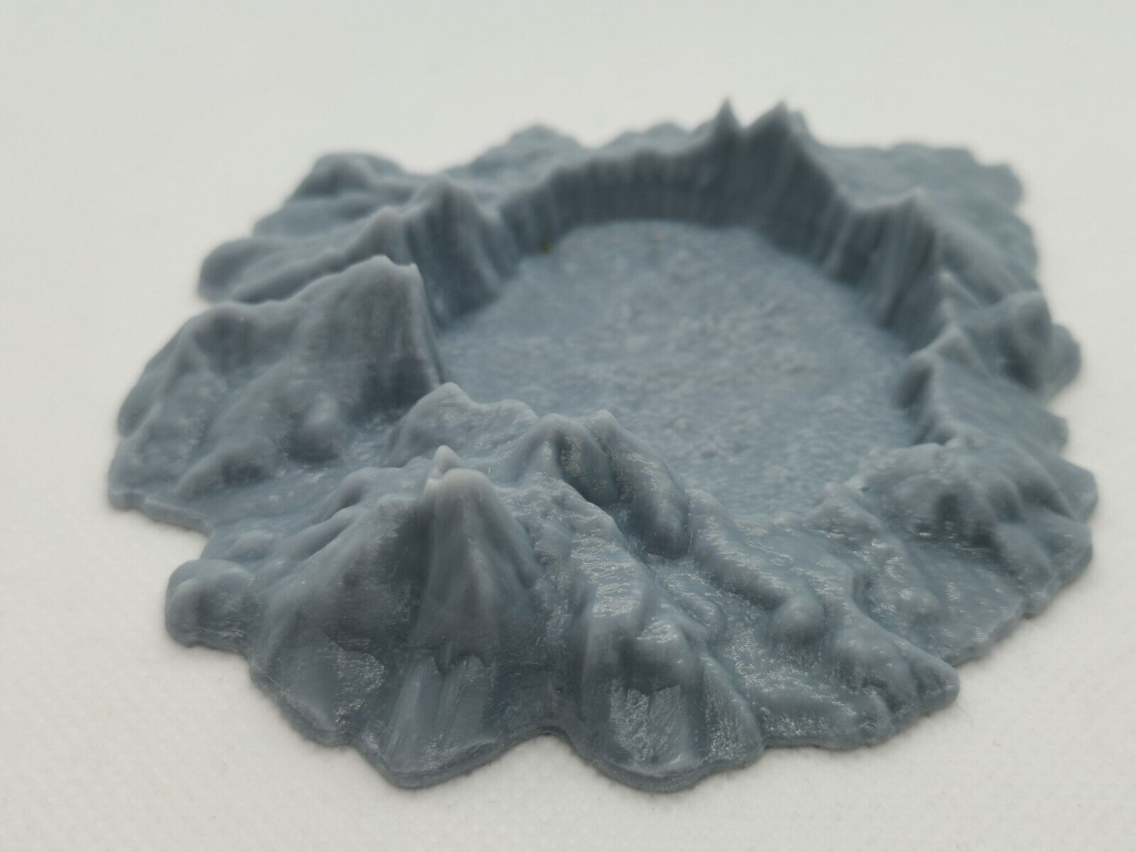 1 x Crater Lake - for terrain tabletop Miniatures games 28mm etc