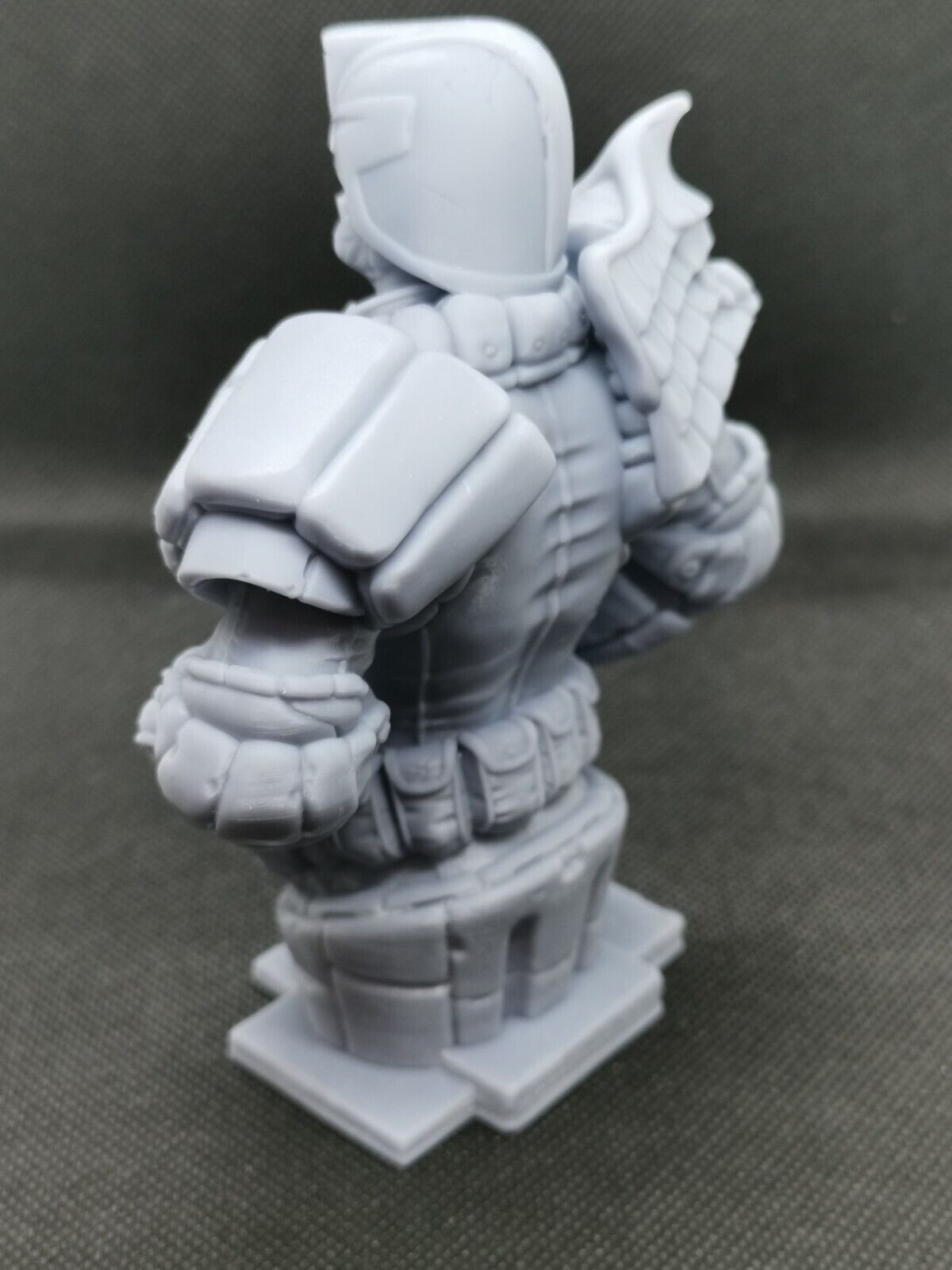 Judge Dredd Fan Art Bust 5" (125mm) 3D Resin Printed - High Quality