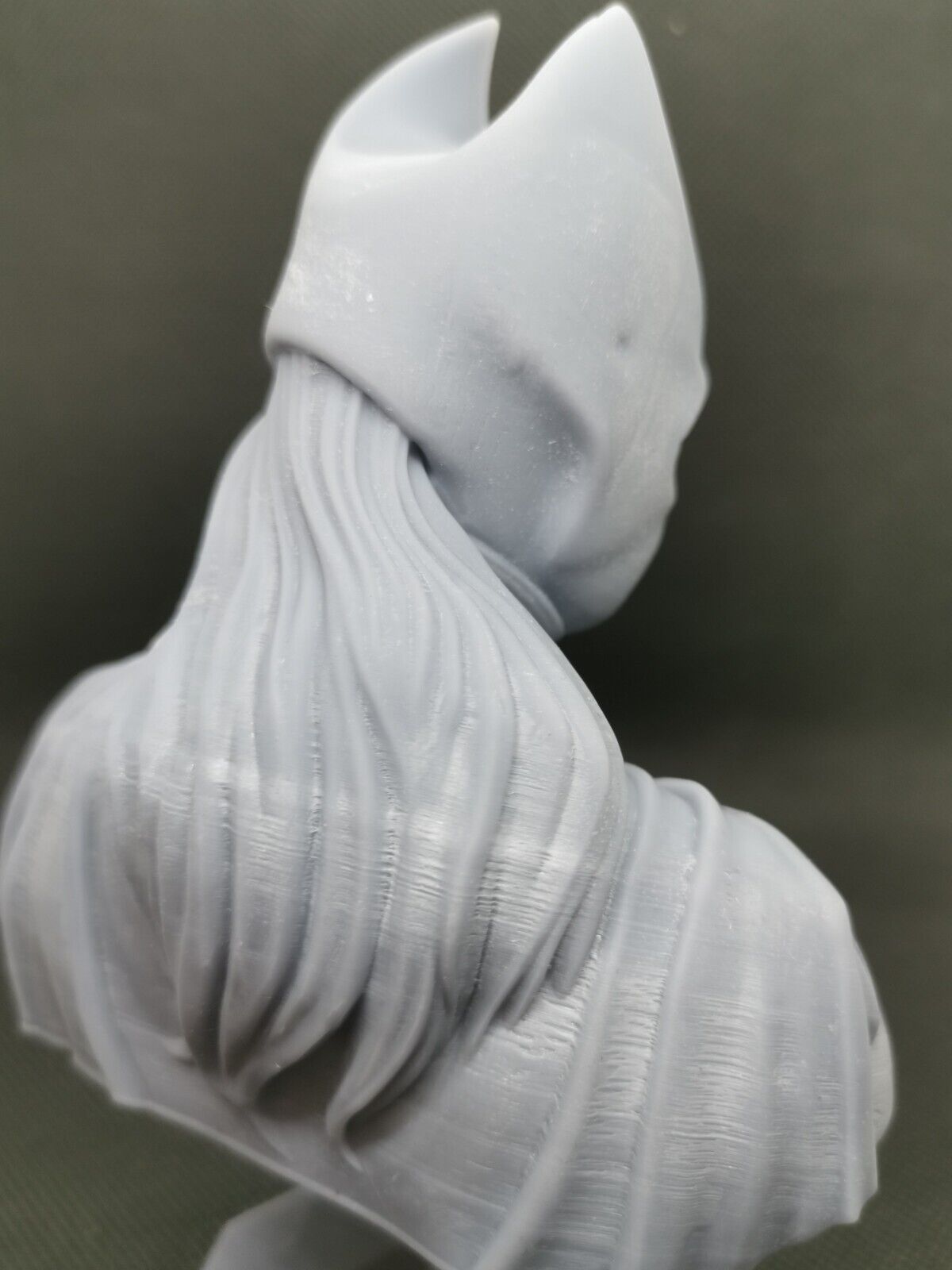 Batgirl  - 3D Printed bust - 4" to 8" high quality resin print