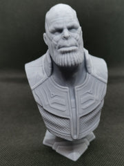 125mm (5") Thanos Bust Figurine Resin 3D Printed, High Quality