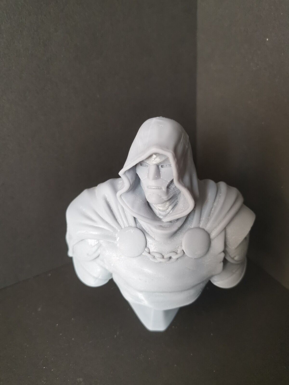 Doctor Doom (Marvel) Bust Fan Art - 3D Printed - 4" to 7" (101mm to 173mm)