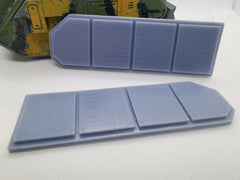 Extra Armour Side Panels (No Skull) compatible with WH 40 Chimera / 28mm