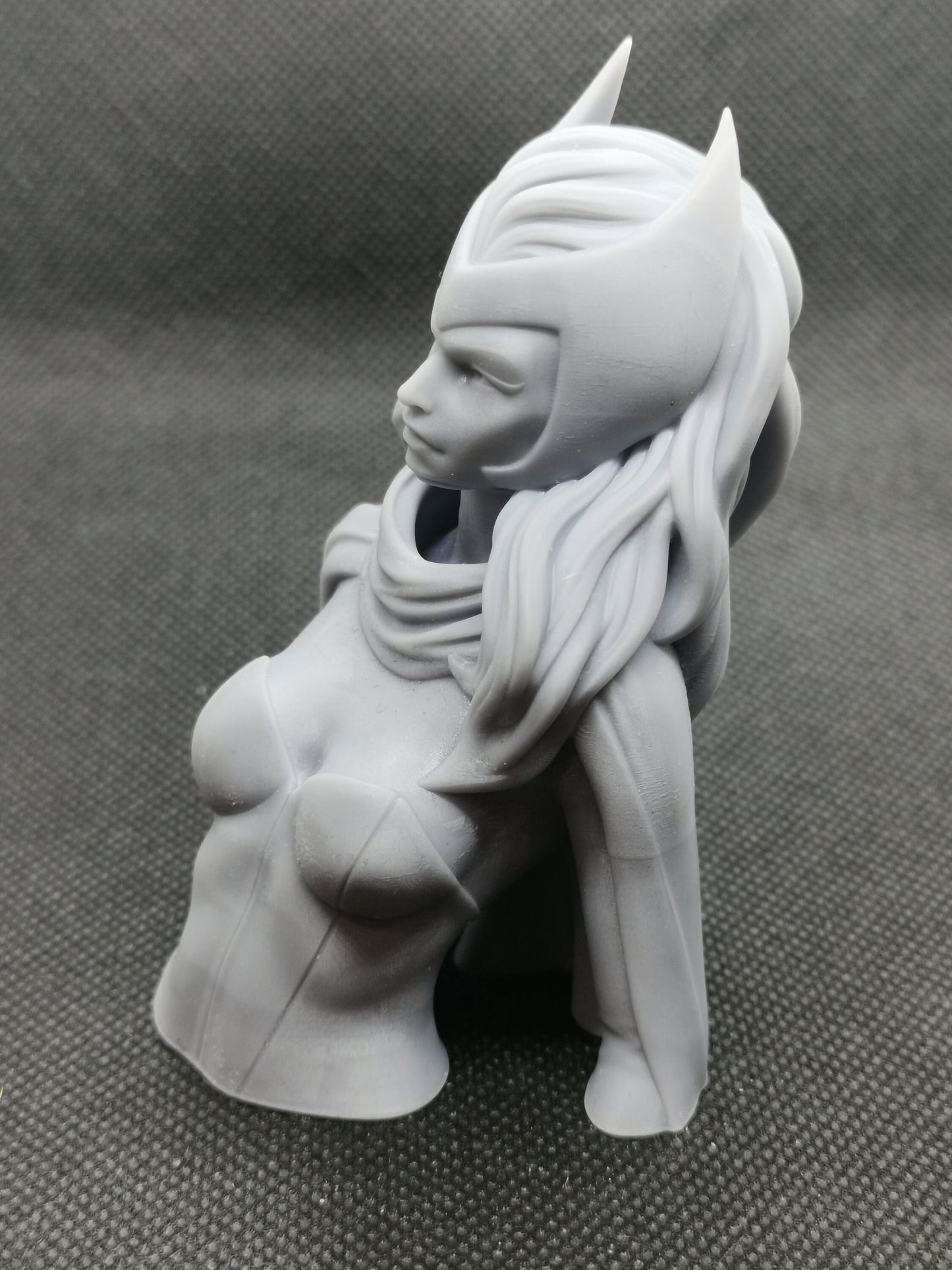 Scarlet Witch Bust (Fan Art) - Resin 3D Printed - 4" to " (102mm - 177mm)