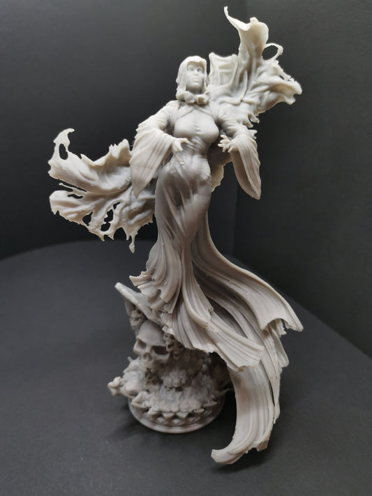 Lady Death Statue (Fan Art) - 6 or 12 scale (482mm or 241mm) - 3D Print