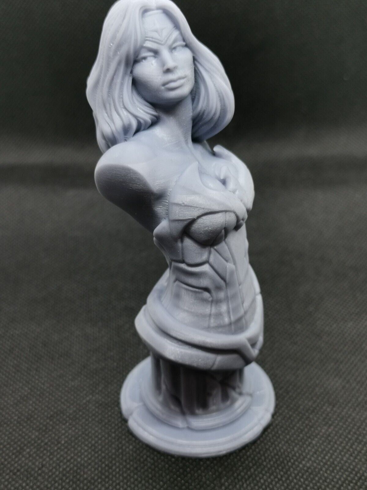 Wonder Woman Bust (fan art) Resin Printed DC Comics - 5" (125mm) - High Quality