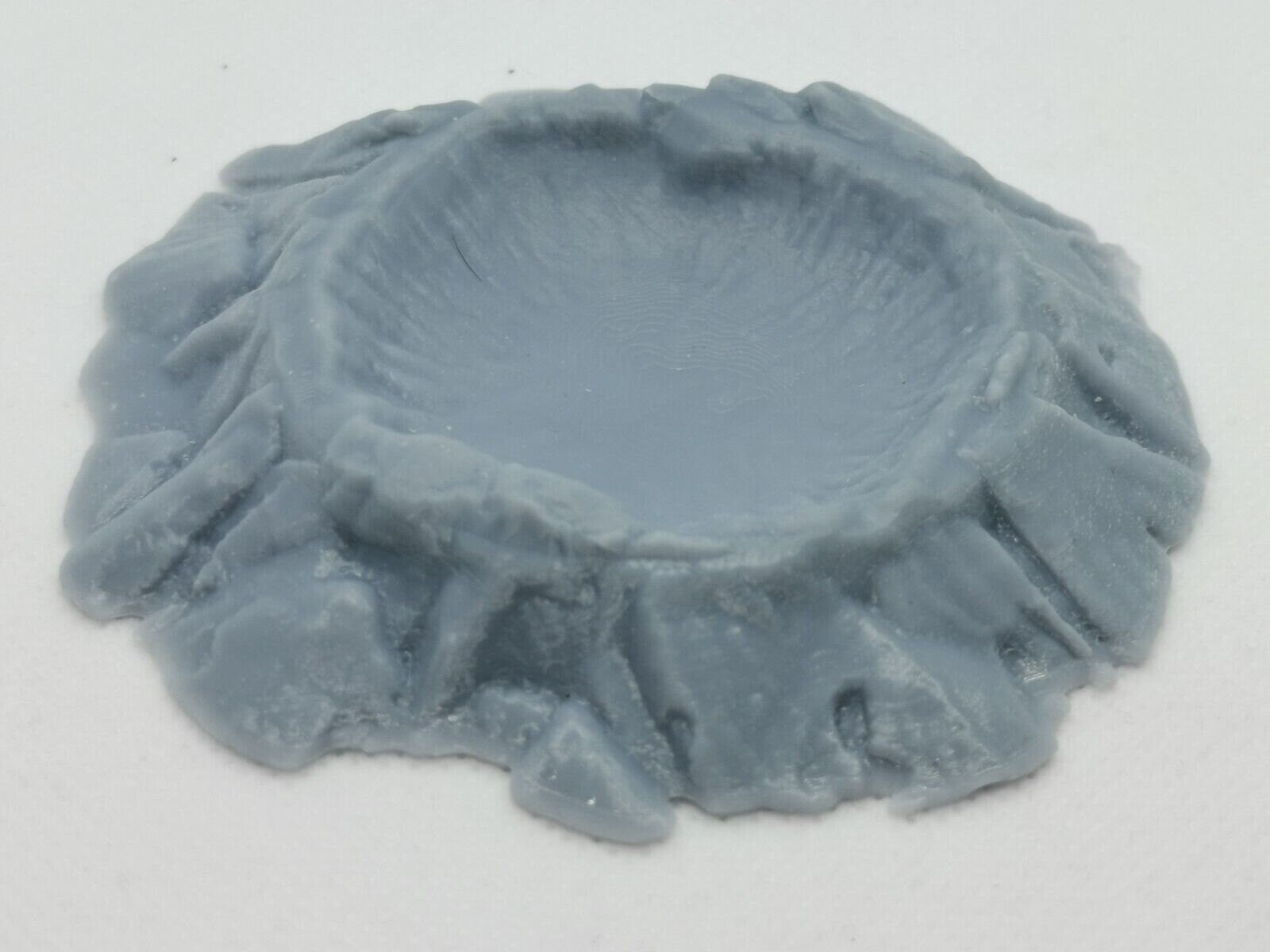 1 x Large Crater for terrain tabletop Miniatures games 28mm etc